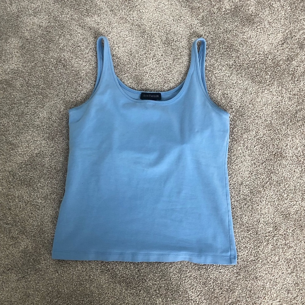Light blue Ann Taylor tank top Size Medium